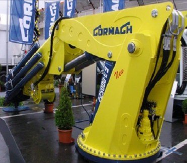 Cormach knuckle boom crane